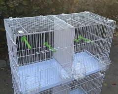Manufacturers Wholesaler Bird Matching Cage  Breeding Cage Encryption Thickened Parrot Hibiscus Parrot  Bird Cage