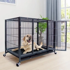 Outdoor Metal Cages  Dog Cage Metal Kneels  for Medium and Large  Dog