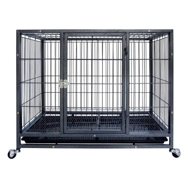 Outdoor Metal Cages  Dog Cage Metal Kneels  for Medium and Large  Dog