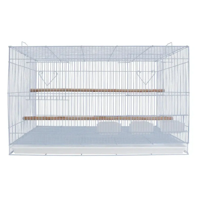 Factory Direct Export of New Enlarged Parrot Breeding Cage 3 Boxes of Iron Bird Cage Folding Bird Cage