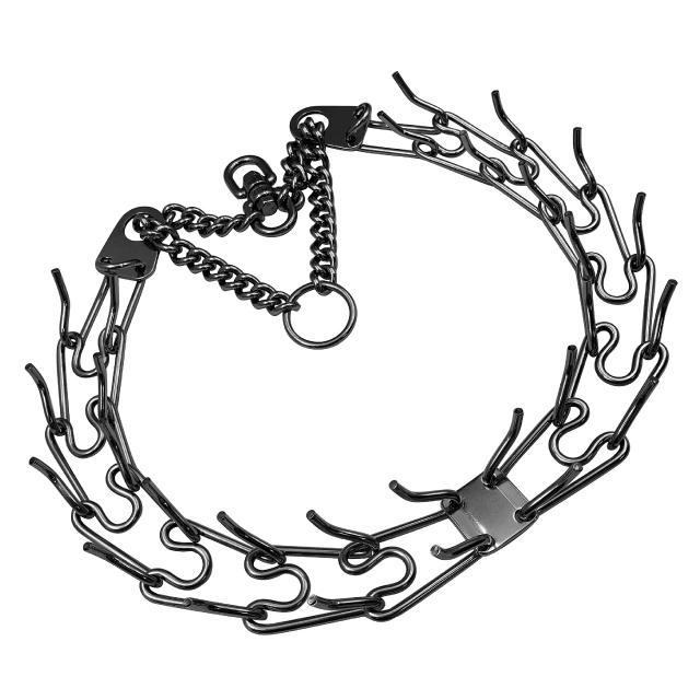 Pet Collars 3MM Stimulus Chain Stainless Steel Dog Chain  Large Dog Explosion-proof Shock Collar P Chain  Metal Dog Collar