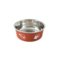 Safety Light Stainless Steel Elevated Cat Food Bowl Raised Non Slip Dog Bowls