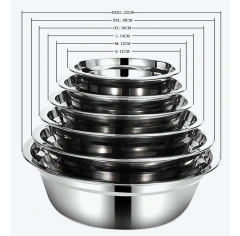 Custom Stainless Steel Dog Bowl Wholesale Pet Cat Food Feeder Stainless Steel Bowls