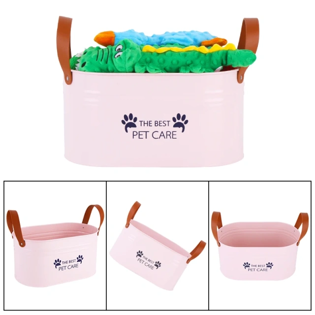 New Arrival Pet Toys Storage Bucket  for Cat and Dog Pet Toys