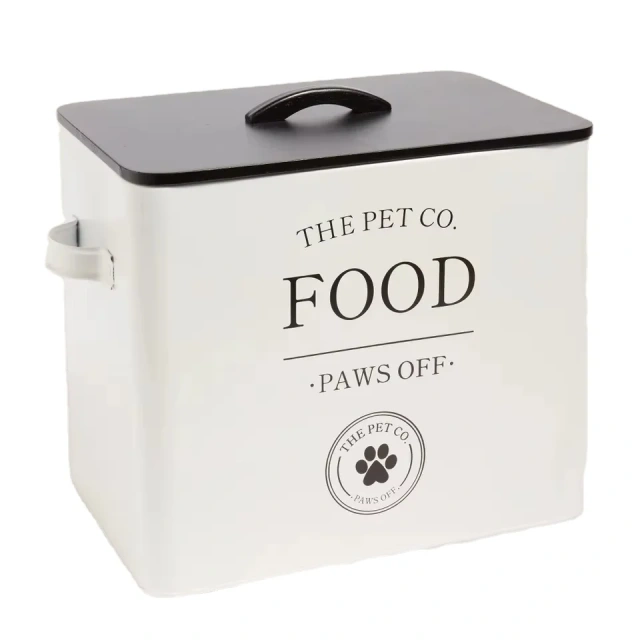 Farmhouse Large Dog Treat Jars with Airtight Bamboo Lid Kitchen Counter Storage Boxes & Bins for Treats