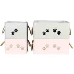 Metal Storage Box Sets  for Pet Cleaning Grooming Products