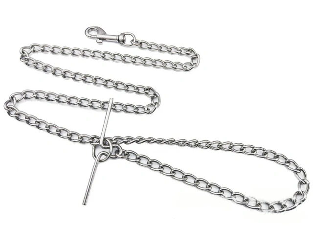 2MM /2.5MM/3MM  Stainless Steel  Integrated Dog Chain Dog Leash Dog Collar Set  for Dog Walking