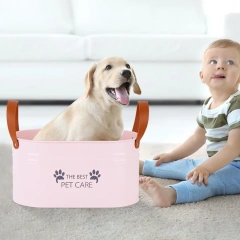 New Arrival Pet Toys Storage Bucket  for Cat and Dog Pet Toys