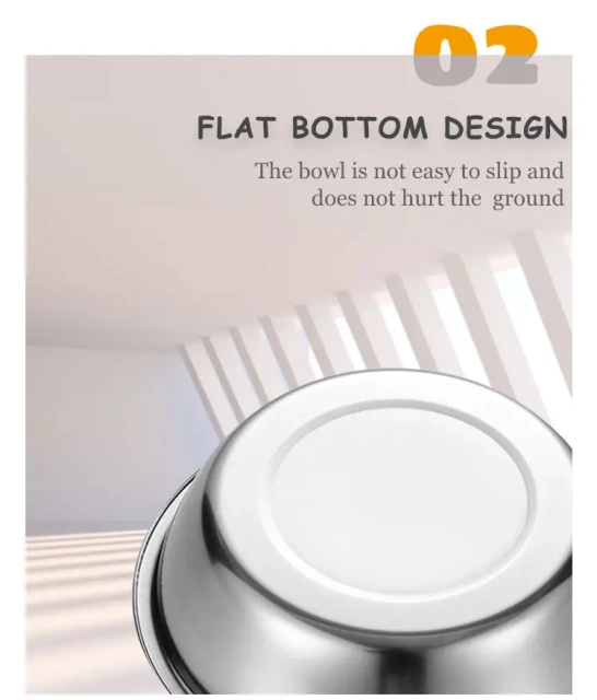 Custom Stainless Steel Dog Bowl Wholesale Pet Cat Food Feeder Stainless Steel Bowls