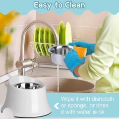 Most Popular Pet Products Stainless Dog Bowl Customize Dog High Food Bowl for Dogs Melamine Ceramics Pet Bowls & Feeders Manual