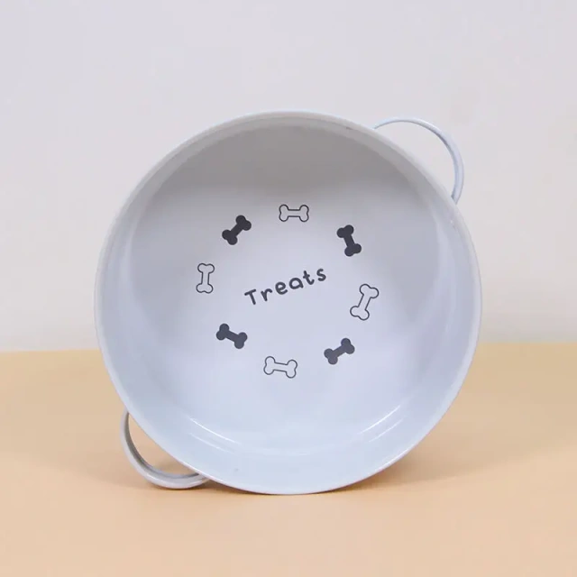 Factory Wholesale Powder Coating Dog Bowl Pet Bowl Hot Metal Dog Bowl