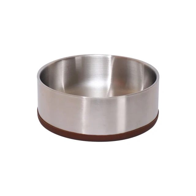 304 Stainless Steel Double Dog Bowl Big Capacity Anti Break Dog Water  Bowl Dog Food Bowl