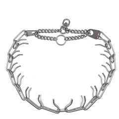 Pet Collars 3MM Stimulus Chain Stainless Steel Dog Chain  Large Dog Explosion-proof Shock Collar P Chain  Metal Dog Collar