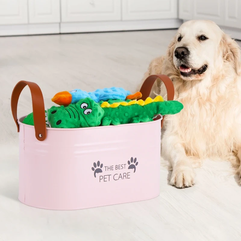 New Arrival Pet Toys Storage Bucket  for Cat and Dog Pet Toys
