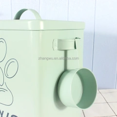 3KG/3.4KG/7.4KG  Capacity Airtight Pet Food Storage Container Dog Treat Canister Set  with Lid for Dog and Cat