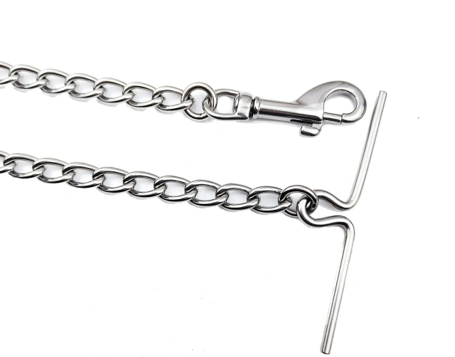 2MM /2.5MM/3MM  Stainless Steel  Integrated Dog Chain Dog Leash Dog Collar Set  for Dog Walking