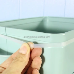 3KG/3.4KG/7.4KG  Capacity Airtight Pet Food Storage Container Dog Treat Canister Set  with Lid for Dog and Cat