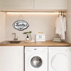 现代洗衣存储容器烘干机床单架适用于洗衣房整理和装饰