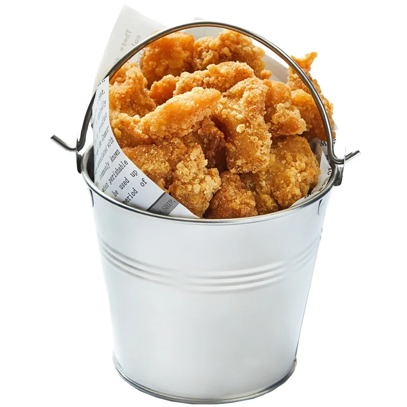 迷你薯条桶小吃桶鸡翅薯条炸鸡桶酒吧餐厅炸物食品容器