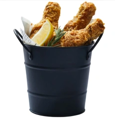 Mini French Fries Barrels Snack Chicken Wing Vegetables Salad Fried Food Bucket for Dishes Potato Tool Kitchen Accessories