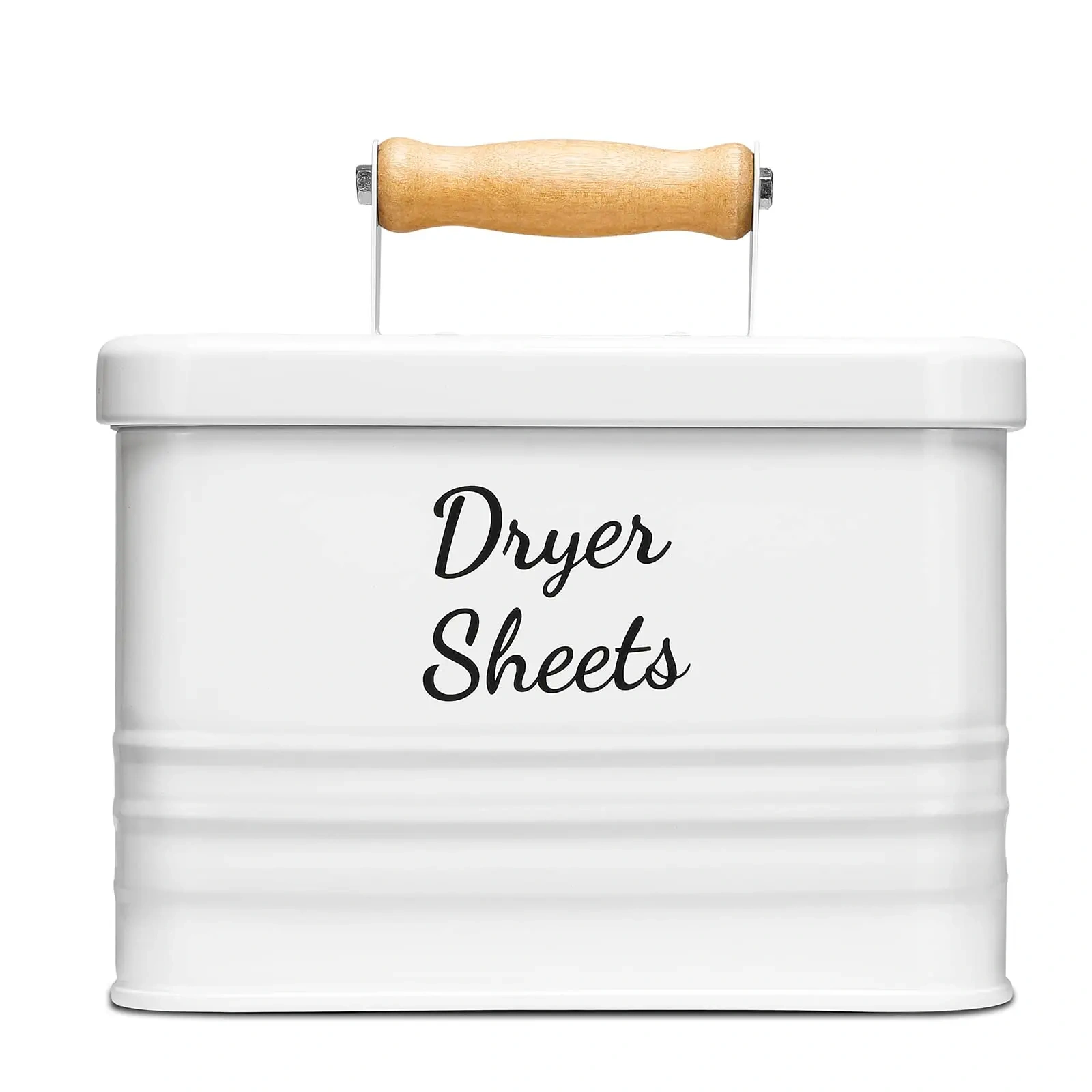 Modern Laundry Storage Container Dryer Sheets Holder for Laundry Room Organization and Decor