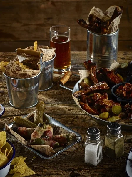 Baking Tray Stainless Steel Trays Stainless Steel Rectangular Tray French Fries Holder Fried Chicken Basket