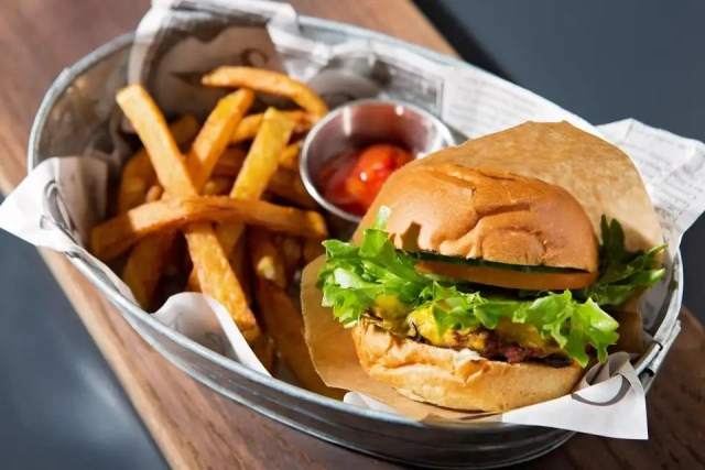 Baking Tray Stainless Steel Trays Stainless Steel Rectangular Tray French Fries Holder Fried Chicken Basket