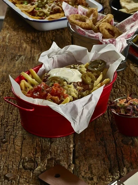 Baking Tray Stainless Steel Trays Stainless Steel Rectangular Tray French Fries Holder Fried Chicken Basket