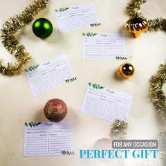 工厂定制铁质储物盒金属食谱卡夹，带竹盖食谱金属盒，带卡片和隔板