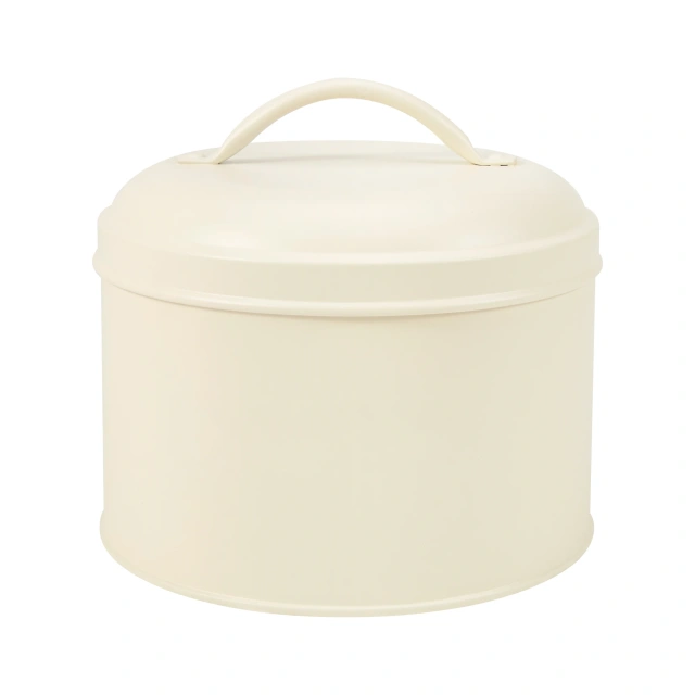 Factory Wholesale Office  Metal Storage Bucket Coffee Canister Kitchen Tissue Container with Lid