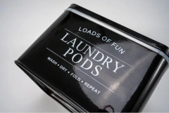 Laundry Room Storage Box with Lid Metal Laundry Dryer Sheet Dispenser Laundry Pods Container with Dryer Sheet Holder