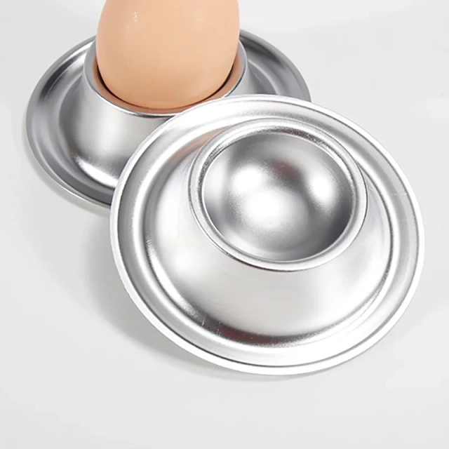 Egg Boiler Steamer for Breakfast Stainless Steel Brunch Soft Boiled Egg Container Stand Egg Cups Holder