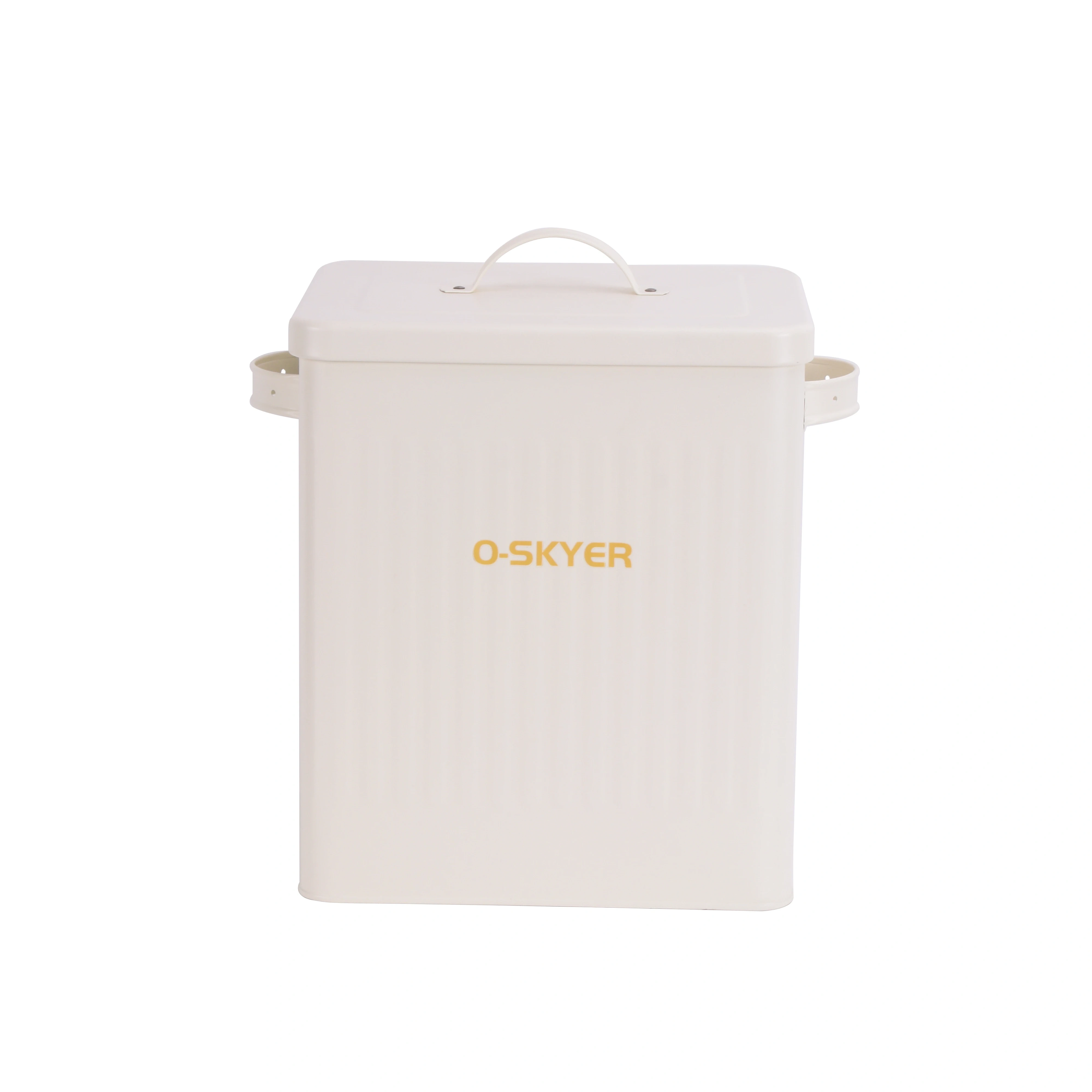 Large Sizes Kitchen Rice Bucket with Lid Sealed Moisture-proof Square Storage Bucket