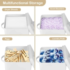 Metal Scent Booster Container for Scent Beads Laundry Room Scent Booster Dispenser With Scoop