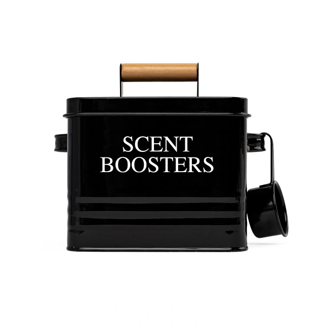 现代农舍金属洗衣香氛增强珠分配器容器带勺适用于洗衣房装饰