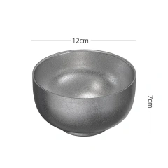 Service Plate Dinnerware Tray Plate & Bowl Set Silver Vintage Party Round Fish Dish for Food Stainless Steel for Events Metal