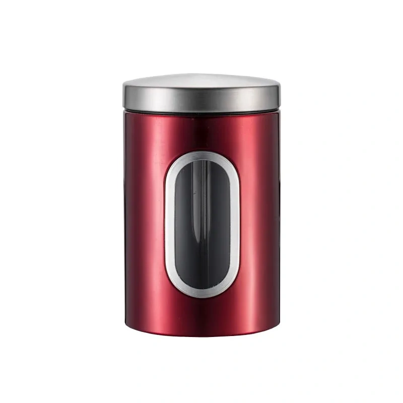 Modern Eco-Friendly Kitchen Storage Containers 3Pcs/set Tea Coffee Sugar Canisters Folding Nut Snacks Candy Sealed Tea Cans