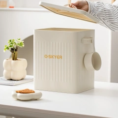 大号厨房储米桶带盖密封防潮方形储物桶