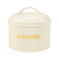 Factory Wholesale Office  Metal Storage Bucket Coffee Canister Kitchen Tissue Container with Lid