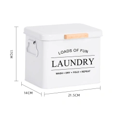 洗衣房系列烘干机床单架黑色翻盖洗衣粉储存盒镀锌铁定制洗衣桶