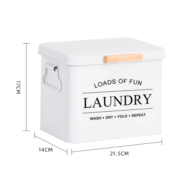 洗衣房系列烘干机床单架黑色翻盖洗衣粉储存盒镀锌铁定制洗衣桶