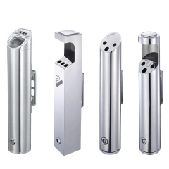 Wall-Mounted Cigarette Commercial Ashtray Wall Mounted Outdoor Cigarette Bin Smoking Shelter Lockable Wall Mounted Metal Ashtray