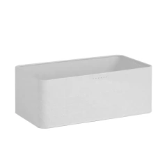 Air Hole Rectangle Bread Box and Storage With Wooden Lid  for Kitchen  Countertop Food Storage