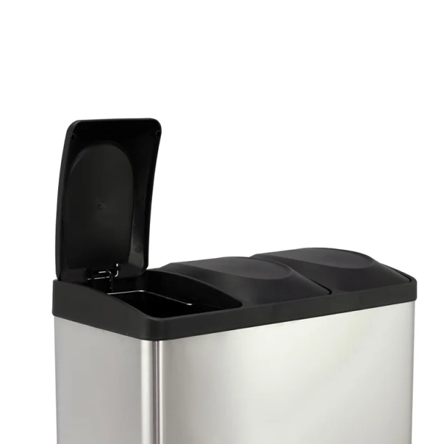 分类脚踏垃圾不锈钢废纸篓分类垃圾桶垃圾桶