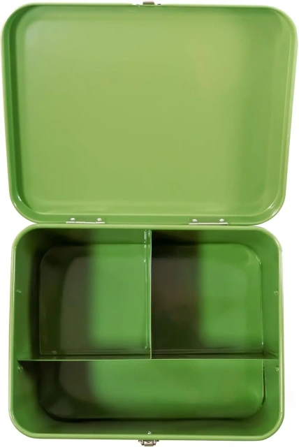 Green Seed Packet Storage Box Organizer Robust Package Container for Seeds and Bulbs