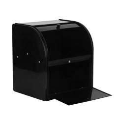 厨房台面收纳盒面包收纳盒厨房储物面包箱带双层面包盒