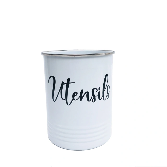 6.7" Utensil Holder Cooking Utensil Countertop Utensil Storage Organizer Caddy