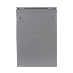 Outdoor Garden Apartment Metal Mailbox Wall Mounted Post Mailbox with Top Slot
