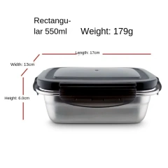 304 Stainless Steel Storage Box Food Fresh-Keeping Organizers Bins Fridge Containers Big Capacity Fruit Vegetable Kimchi Storage