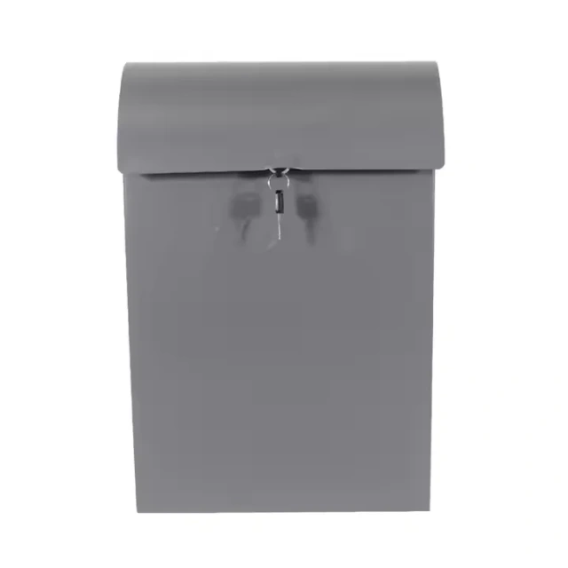Outdoor Metal Key Large Capacity Mailbox Commercial Rural Home Decorative Office Business Parcel Box Wall Mount Mailbox